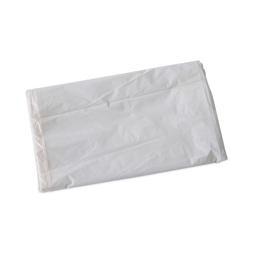 Storage Accessories | Boardwalk H6036EWK 30 in. x 36 in. 30-Gallon 0.7 mil. Flat Pack Linear Low Density Industrial Can Liners - White (200/Carton) image number 0