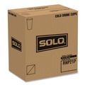 Cups and Lids | SOLO RNP21P-2050 21 oz. Double-Sided Poly (DSP) Paper Cold Cups - White (1000/Carton) image number 1