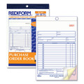 Retail Store Supplies | Rediform 1L141 5.5 x 7.88 Three-Part Carbonless 12-Line Purchase Order Book, 50 Forms Total image number 2
