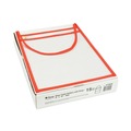 Label & Badge Holders | C-Line 41924 75-Sheet 1-Pocket 9 in. x 12 in. Shop Ticket Holder with Strap and Red Stitching (15/Box) image number 0