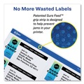 Labels | Avery 05168 3.5 in. x 5 in. Shipping Labels with TrueBlock Technology for Laser Printers - White (4/Sheet, 100 Sheets/Box) image number 3