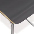 Office Chairs | HON HRUCK5L.S.PR8 Ruck 30 in. Seat Height Supports Up to 300 lbs. Laminate Stool - Charcoal Seat/Back, Silver Base image number 3