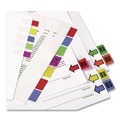 Page Flags | Redi-Tag B76830 Removable Page Flags - Green/Yellow/Red/Blue/Orange (50/Pack) image number 2