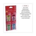 Page Flags | Universal UNV99010 Deluxe 1 in. x 1.75 in. "Sign Here" Message Arrow Flags - Assorted Colors (120/Pack) image number 5