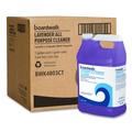 All-Purpose Cleaners | Boardwalk 053000-41ESSN 128 oz. Bottle All Purpose Cleaner - Lavender Scent (4/Carton) image number 4