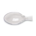 Just Launched | Dixie TH017 6 in. Heavyweight Plastic Cutlery Teaspoon - Crystal Clear (1000/Carton) image number 1