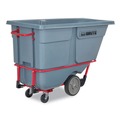 Cleaning Carts | Rubbermaid Commercial 2192467 1 cu yd BRUTE DURATILT Frame Tilt Truck Heavy Duty 2100 lb Capacity Gray image number 1