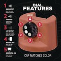 Painting | Rust-Oleum 384755 Stops Rust 5-in-1 Spray Paint, Rusty Metal, 12 oz Aerosol Can image number 3
