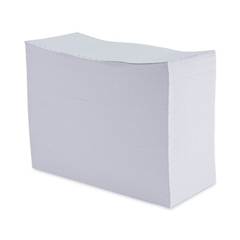 Universal UNV63135 3 in. x 5 in. Unruled Continuous-Feed Index Cards - White (4000/Carton)