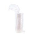  | Dart C16BDL 5.4 in. x 1.1 in. PresentaBowls Plastic Dome Lids - Clear (504/Carton) image number 2