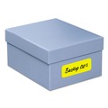 Labels | Avery 06479 1 in. x 2.63 in. High-Vis Removable Laser/Inkjet ID Labels with Sure Feed - Assorted Neon (360/Pack) image number 2