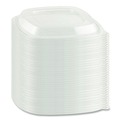 Food Trays, Containers, and Lids | Anchor 4308100 8 in. Crystal Classics Square Lid - Clear (150/Carton) image number 0