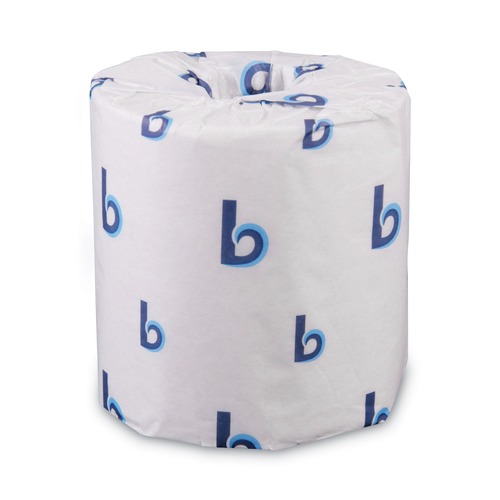 Just Launched | Boardwalk B6180 125 ft. 2-Ply Septic Safe Toilet Tissue - White (96/Carton) image number 0