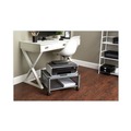 Office Desks & Workstations | Vertiflex VF52005 21.5 in. x 17.88 in. x 11.5 in. 90 lbs. Capacity 2 Shelves Metal Underdesk Machine Stand - Matte Gray image number 7