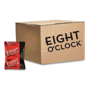 Eight O'Clock COF320840 2 oz. Regular Ground Coffee Fraction Packs - Original (42/Carton)