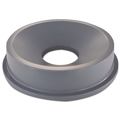 Trash & Waste Bins | Rubbermaid Commercial FG354300GRAY BRUTE 22-3/8 in. Round Funnel Top Receptacle - Gray image number 0