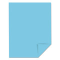 Cover & Cardstock | Astrobrights 22721 8.5 in. x 11 in. 65 lb Cover Weight Color Cardstock - Lunar Blue (250/Pack) image number 1