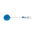 Label & Badge Holders | Advantus 75472 30 in. Extension Translucent Retractable ID Card Reel - Blue (12/Pack) image number 2