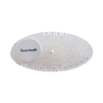 ODOR CONTROL | Boardwalk CURVP010I060M17AAS8100 Solid Curve Air Freshener - Mango Fragrance, Clear (10/Box)