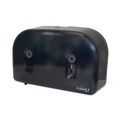 Paper Towels and Napkins | Morcon Paper VT1003 Valay 9.75 in. x 15.87 in. x 5.25 in. Two Rolls Mini Jumbo Bath Tissue Dispenser - Black image number 0