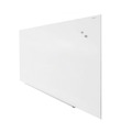 White Boards | Universal UNV43204 Frameless 72 in. x 48 in. Magnetic Glass Marker Board - White image number 1