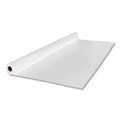 Linen and Table Accessories | Tablemate LS4050WH 40 in. x 50 ft. Cut-To-Fit Linen-Soft Non-Woven Polyester Banquet Roll - White image number 1