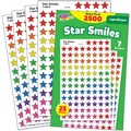 Back to School Sale | TREND T46917 Smiling Star Sticker Assortment Pack - Assorted Colors (2500/Pack) image number 2