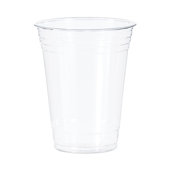 BREAKROOM SUPPLIES | Dart TP16D Ultra Clear 16 oz. Squat PET Cups (50/Bag, 20 Bags/Carton)