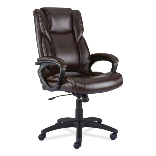 Office Chairs | Alera ALEBRN42B59 18.15 in. - 21.77 in. Seat Height Brosna Series Mid-Back Task Chair Supports Up to 250 lbs. - Brown image number 0