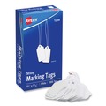 Dividers & Tabs | Avery 12204 1.75 in. x 1.09 in. Medium-Weight White Marking Tags (1000/Box) image number 1