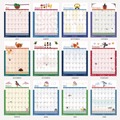 Bulletin Boards | House of Doolittle 3395 12-Month (July to June): 2025 to 2026 12 in. x 16.5 in. Illustrated Seasons Artwork Academic Year Recycled Seasonal Wall Calendar image number 7