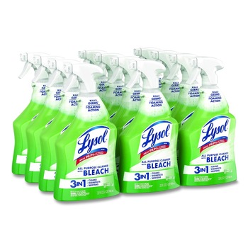 LYSOL Brand 19200-78914 32 oz. Spray Bottle Multi-Purpose Cleaner with Bleach (12/Carton)