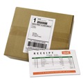 Labels | Avery 27900 5.06 in. x 7.63 in. Inkjet/Laser Printers Shipping Labels with Paper Receipt Bulk Pack - White (100/Box) image number 1