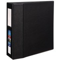 Binders | Avery 79994 3 Locking One Touch EZD Rings 4 in. Capacity 11 in. x 8.5 in. Heavy-Duty Non-View Binder with DuraHinge and Spine Label - Black image number 0
