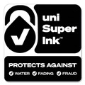 Pens | uni-ball 65451 Signo GRIP 0.7 mm Stick Gel Pen - Blue Ink/Clear/Blue/Silver Barrel/Medium (1-Dozen) image number 8