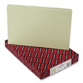 File Folders | Smead 52334 1/3-Cut Tab 8.5 in. x 14 in. Recycled Blank Top Tab File Guides - Green (50/Box) image number 0