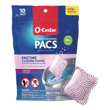 CLEANING WIPES | O-Cedar 172402PK Cleaning PACS - Lavender Scent (10/Pack)