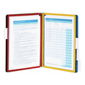 Desktop Organizers | Durable 555200 5 Panels VARIO Letter Wall Reference System - Assorted Borders and Panels image number 0