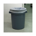 Trash & Waste Bins | Boardwalk H6036TWK 30 in. x 36 in. 30 gal. 0.9 mil Linear Low Density Industrial Can Liners - White (100/Carton) image number 4