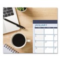Clearance Center | House of Doolittle 151 22 in. x 17 in. 12-Month (Jan-Dec 2026) Recycled Contempo Desk Pad Calendar - White/Blue Sheets/Blue Binding/Blue Corners image number 3