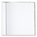 Notebooks & Pads | National 53010 10.13 in. x 7.88 in. Sheets Wide/Legal Rule Lab Notebook - Green Marble Cover image number 2