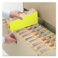 File Folders | Smead 73243 5.25 in. Expansion Colored File Pockets - Letter Size/Yellow image number 4