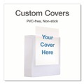 Binders | Cardinal 26330 11 in. x 8.5 in. 3 in. Capacity 3 Rings XtraLife ClearVue Non-Stick Slant-D Ring Binder - White image number 6