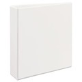 Binders | Avery 05504 3 Slant Rings 2 in. Capacity 11 in. x 8.5 in. Heavy-Duty Non Stick View Binder with DuraHinge - White image number 1