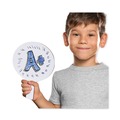 White Boards | Flipside 10036 9 in. x 5 in. Dry Erase Paddle - White Surface (12/Pack) image number 1