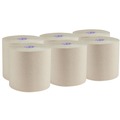Paper Towels and Napkins | Scott 54038 Essential 1-Ply 8 in. x 700 ft. 1.75 in. Core 100% Recycled Fiber Hard Roll Towel - Brown (6/Carton) image number 0