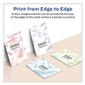 Copy & Printer Paper | Avery 05881 2 in. x 3.5 in. Color Laser Print-to-the-Edge Microperf Business Cards with Sure Feed Technology - White (160/Pack) image number 7