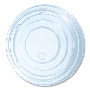 PRODUCTS | Fabri-Kal LKC1624F 16 oz to 24 oz Greenware Plastic Cold Drink Lids - Clear (1000/Carton)