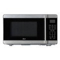 Breakroom Supplies | Avanti MT7V3S 700 Watts 0.7 Cubic Foot Microwave Oven - Black/Stainless Steel image number 1