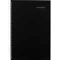 Notebooks & Pads | AT-A-GLANCE AY200 12 in. x 8 in. 14-Month (Jul 2025-Aug 2026) DayMinder Ruled Blocks Monthly Planner - Black Cover image number 0